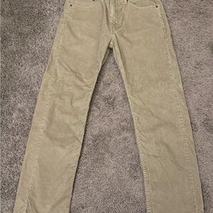 Levi's Men's Beige Corduroy Pants